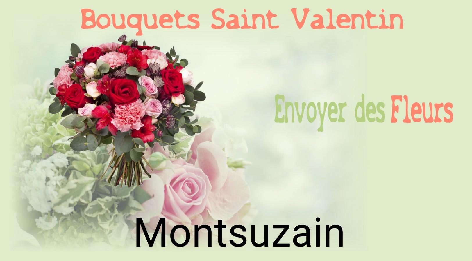 Roses de Saint-Valentin livrées à Montsuzain
